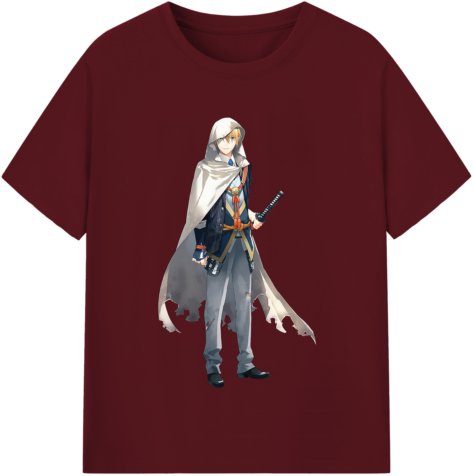 （画像用） 刀剣乱舞 Touken Ranbu 綿100％半袖Tシャツ（フロントプリント）